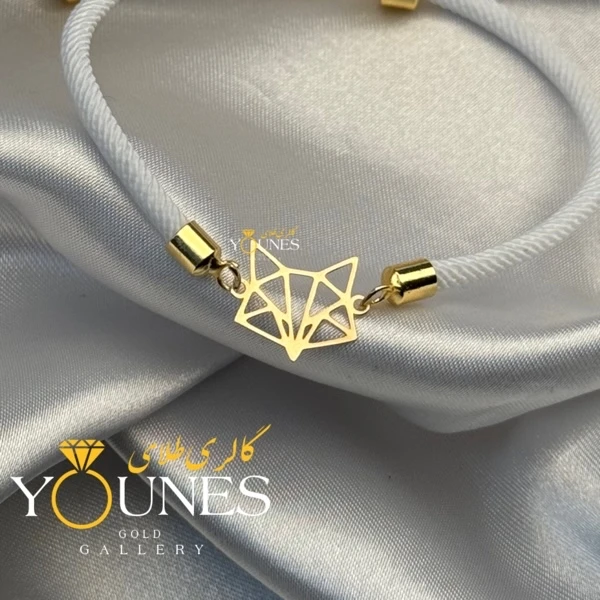 دستبند مینیمال روباه طلا